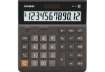 Immagine di Calcolatrice da tavolo Casio display 12 cifre - solare e batteria nero DH-12-BK-S-EP