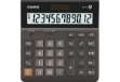 Immagine di Calcolatrice da tavolo Casio display 12 cifre - solare e batteria nero DH-12-BK-S-EP