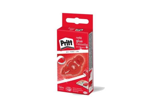 Immagine di Refill Colla roller Pritt Roller System - permanente 8,4 mm x 16 m bianco 2111973