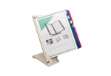 Immagine di Leggio da tavolo o da parete Q-Connect Quickfind 10 pannelli A4 grigio KF06002