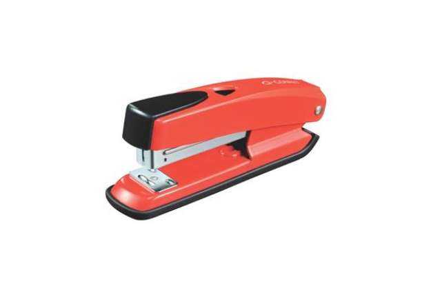 Immagine di Cucitrice da tavolo Q-Connect metallo 20 ff rosso profondita di cucitura 6,1 cm - KF02150