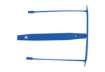 Immagine di Clip fermafogli Q-Connect blu passo 8 cm conf. 100 pezzi - KF02282