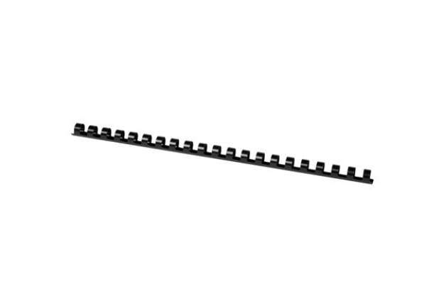 Immagine di Dorsi a spirale Q-Connect A4 nero 12 mm fino a 95 fogli Conf. 100 pezzi - KF24022