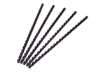 Immagine di Dorsi a spirale in PVC per rilegatura Q-Connect A4 - 21 anelli 8 mm - fino a 40 ff nero - conf. 100