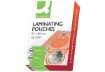 Immagine di Pouches per plastificatrici Q-Connect 2x100 µm finitura lucida 54x86 mm Conf. 100 pezzi - KF01202