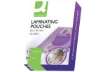Immagine di Pouches per plastificatrici Q-Connect 2x125 µm finitura lucida 65x95 mm Conf. 100 pezzi - KF01213