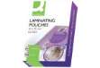 Immagine di Pouches per plastificatrici Q-Connect 2x125 µm finitura lucida 65x95 mm Conf. 100 pezzi - KF01213
