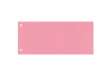 Immagine di Separatore per archivio con due fori Q-Connect 24x10,5 cm 190 g/m² rosa conf. da 100 - KF00517