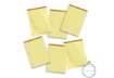 Immagine di Blocco punto metallico 50 fogli Pigna Legal A4 giallo confezione da 10 pezzi - 0514394RM