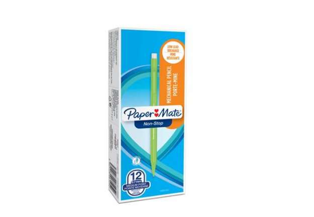 Immagine di Portamine Paper Mate Non Stop 0,7 mm HB assortiti confezione da 12 - 1906125