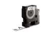 Immagine di Nastro per etichettatrici Dymo D1 Poliestere extra strong 19 mm x 5,5 m nero/bianco - S0718070