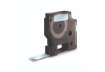 Immagine di Nastro per etichettatrici Dymo D1 12 mm x 7 m bianco/trasparente S0720600