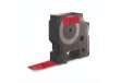 Immagine di Nastro per etichettatrici Dymo D1 19 mm x 7 m nero/rosso S0720870