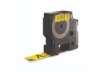 Immagine di Nastro per etichettatrici Dymo D1 19 mm x 7 m nero/giallo S0720880