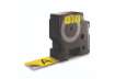 Immagine di Nastro per etichettatrici Dymo D1 24 mm x 7 m nero/giallo S0720980