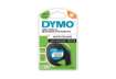 Immagine di Nastro per etichettatrici Dymo LetraTag plastica 12 mm x 4 m nero/bianco S0721660
