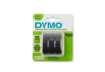 Immagine di Nastri a rilievo per etichettatrici Dymo vinile 9 mm x 3 m bianco/nero blister da 3 - S0847730