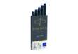Immagine di Cartucce inchiostro per stilografica Parker Quink blu confezione da 5 - 1950384