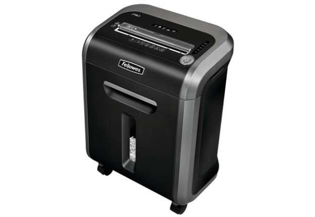 Immagine di Distruggidocumenti uso moderato FELLOWES Powershred® 79Ci - P-4 - 23 L - taglio a frammenti 4x38 mm