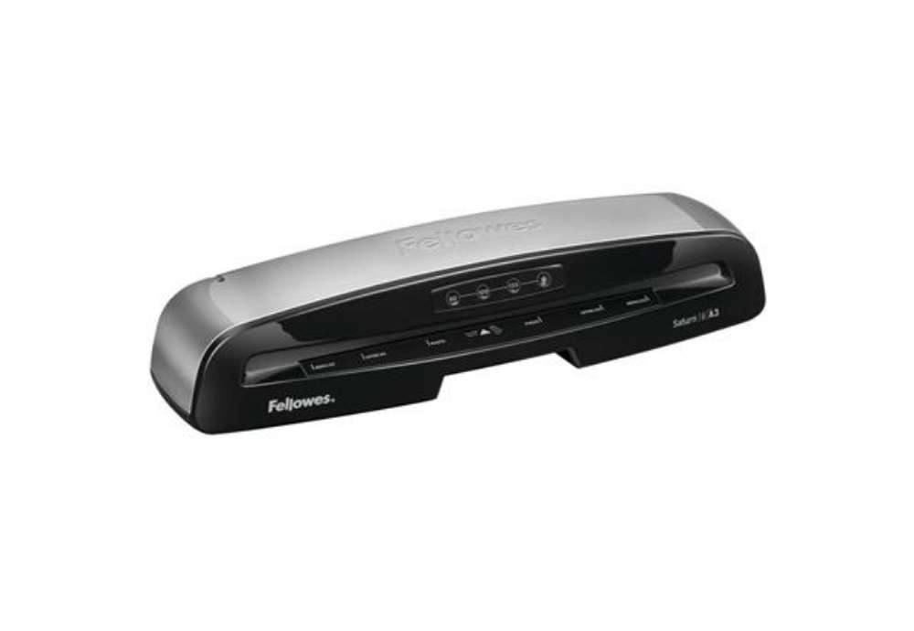 Immagine di Plastificatrice a caldo FELLOWES Saturn 3i argento/nero A3 5736001
