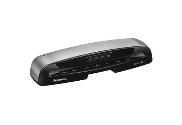 Immagine di Plastificatrice a caldo FELLOWES Saturn 3i argento/nero A3 5736001