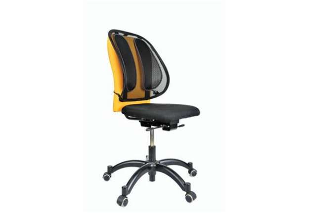 Immagine di Supporto FELLOWES Office Suites™ per schiena tessuto in rete nero 50x45x16 cm 9191301