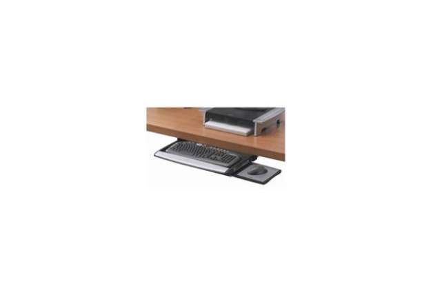 Immagine di Supporto FELLOWES Deluxe Office Suites per tastiera plastica nero 7,2x61x36,5 cm - 8031201