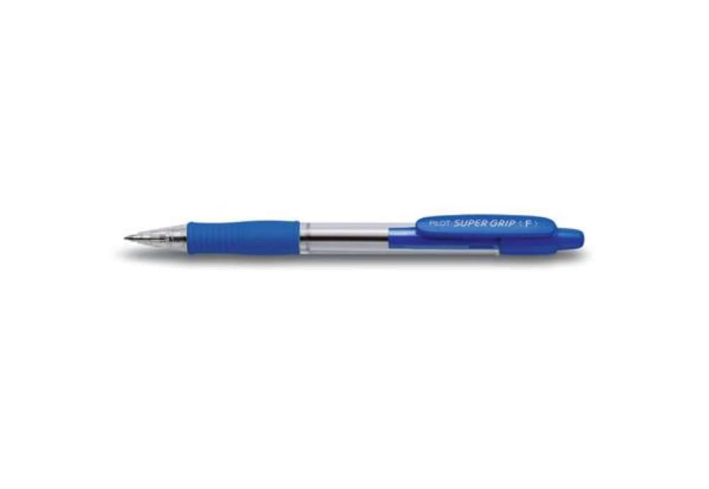 Immagine di Penna a sfera a scatto Pilot Super Grip 0,7 mm blu 001532