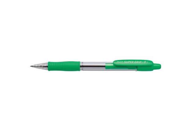 Immagine di Penna a sfera a scatto Pilot Super Grip 0,7 mm verde 001534