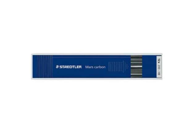 Immagine di Astuccio 12 mine 2H Staedtler Mars Carbon 200 - 200-2H