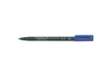 Immagine di Penna a punta sintetica Staedtler Lumocolor permanent pen 317 M blu 317-3