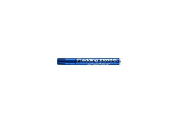 Immagine di Marcatore permanente edding 2200 C punta scalpello 1-5 mm blu E-2200C 003