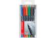 Immagine di Penne Stabilo OHPen universal Fine (F) 0,7 mm assortiti astuccio da 6 - 842/6