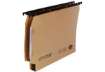Immagine di Cartelle sospese laterali per armadi CARTESIO ECO 33 cm fondo U 3 cm avana Conf. 25 pezzi - 114 F BE