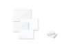 Immagine di Biglietti con buste Ellebi - Sadoch Dalmazia ''formato 9'' 9x14 cm bianco Conf. 100 pezzi - 8309