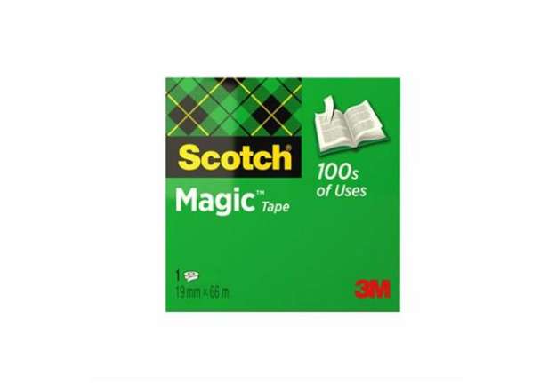 Immagine di Nastro adesivo Scotch® Magic™ 810 19 mm x 66 m trasparente opaco 810-1966