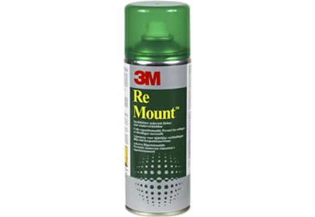 Immagine di Colla spray 3M ReMount™ removibile  400 ml - 7100296679