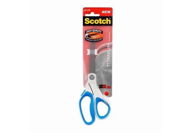 Immagine di Forbici professionali Scotch® Titanium asimmetrica assortiti 20 cm 1458T-MIX