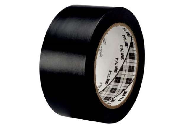 Immagine di Nastro in vinile 3M multiuso nero 50 mm x 33 m 764I NERO