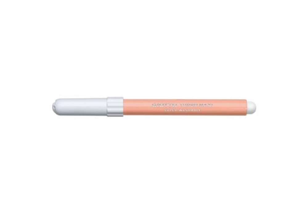 Immagine di Pennarello GIOTTO Turbo Maxi punta grossa in fibra 5 mm rosa carne Conf. 12 pezzi - F456006