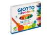 Immagine di Pennarelli GIOTTO Turbo Color punta fine 2,8 mm assortiti astuccio da 36 - F418000