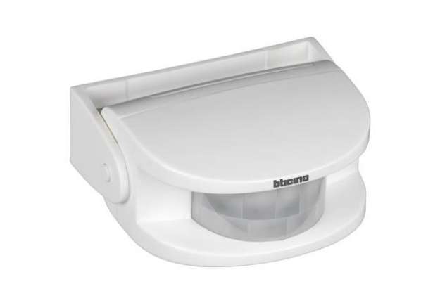 Immagine di Rilevatore a infrarossi bticino per kit campanello senza fili bianco 393019D