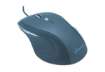 Immagine di Mouse ottico Media Range 5 pulsanti con cavo 2400 dpi nero/grigio USB 2.0 MROS202