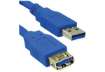 Immagine di Cavo di prolunga Media Range USB 3.0 A/A 1,8m blu MRCS151