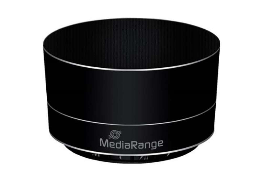 Immagine di Altoparlante stereo Bluetooth Media Range nero mini 3W MR733