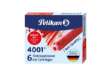 Immagine di Cartuccia per stilografica Pelikan TP/6 rosso brillante astuccio da 6 - 301192