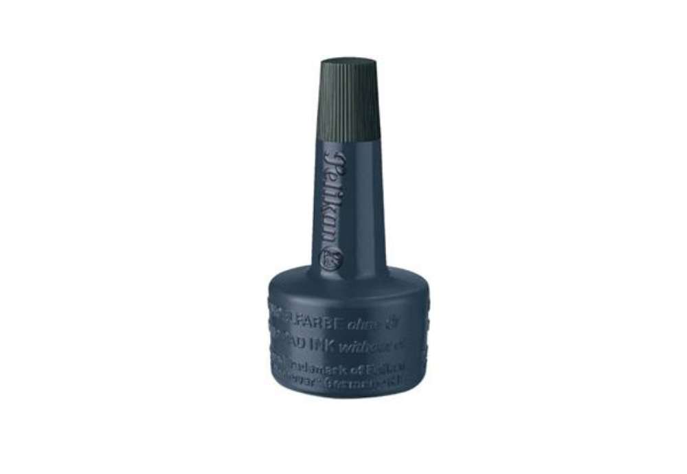 Immagine di Inchiostro per timbri senza olio Pelikan flacone 28 ml nero 100436063