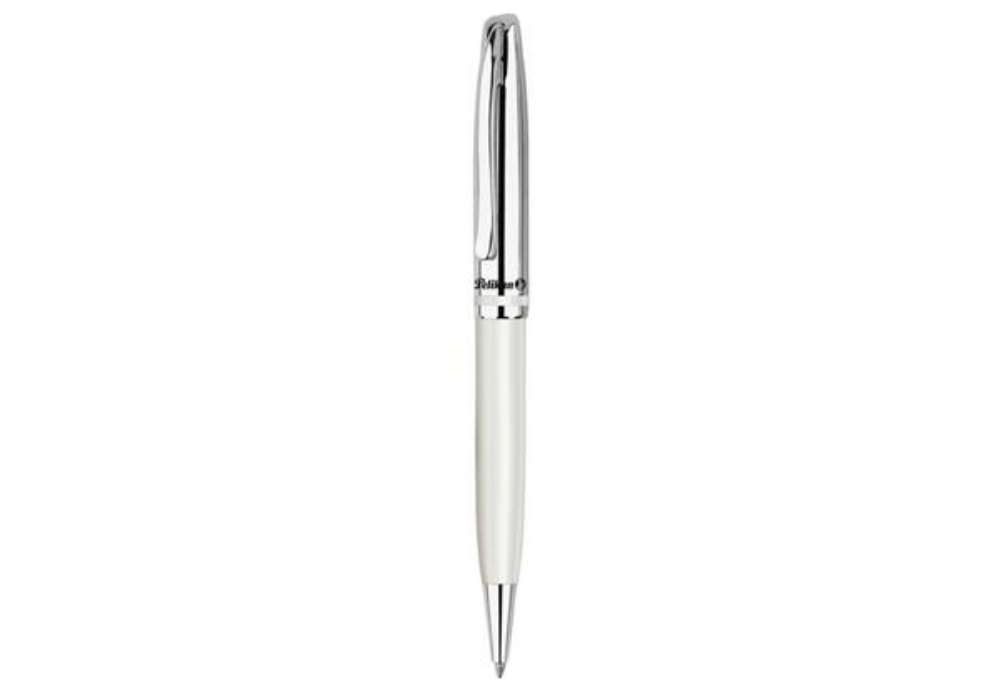 Immagine di Penna a sfera Pelikan Jazz Classic M bianco confezione regalo - 300028102