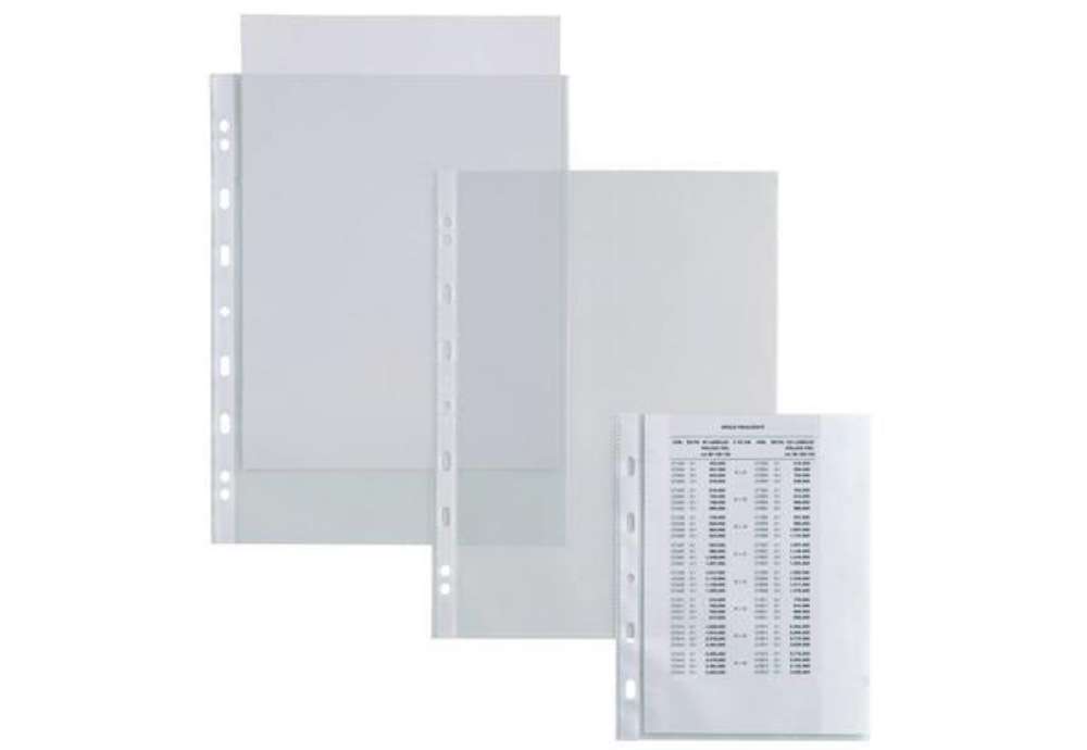Immagine di Buste in PP buccia Sei Rota Atla 100 medio spessore trasparente 15x21 cm - conf. 25 buste - 661515