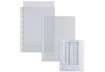Immagine di Buste in PP buccia Sei Rota Atla 150 alto spessore trasparente 22x30 cm - conf. 25 buste - 662215